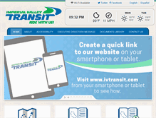 Tablet Screenshot of ivtransit.com